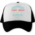 Film Degree Major Shirt Strong Woman Graduation Trucker Cap