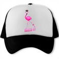 Flamingo Nailed It Graduation Flamingo Trucker Cap