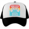 Game Over Class Of 2021 Shirt Students Graduation Trucker Cap