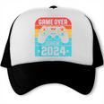 Game Over Class Of 2024 Shirt Students Graduation Trucker Cap