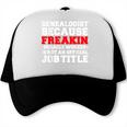 Genealogist Miracle Worker Genealogy Graduation Trucker Cap