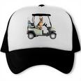 German Shepherd Dad Golf Car Golfing Golfer Sport Game Day Trucker Cap German Shepherd Dad Golf Car Golfing Golfer Sport Game Day Trucker Cap