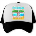 Goodbye 5th Grade Graduation To 6th Grade Hello Summer Kids Trucker Cap