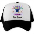 Goodbye Kindergarten Graduation Class 2025 1st Grade Kids Trucker Cap
