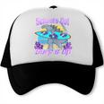 Goodbye School Hello Summer Last Day Of School Graduation Trucker Cap
