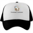 Goose Licensed Listener Psychology School Graduation Trucker Cap