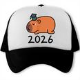 Grad Class Of 2026 Capybara Graduation Graduated Kids Trucker Cap