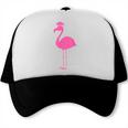 Graduate Cute Pink Flamingo Graduation Trucker Cap