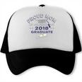 Graduation 2018 Tshirt Proud Mom Of Graduate We Survived Trucker Cap