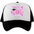 Graduation 2027 Senior 2027 Class Of 2027 Coquette Pink Girl Trucker Cap