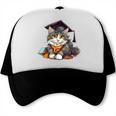 Graduation Cat Graduation Present For Graduate Grad Trucker Cap