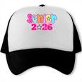 Graduation Class Of 2026 Senior Pink Coquette Bow 2026 Grade Trucker Cap