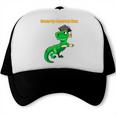 Graduation Dinosaur Smarty Saurus Rex Diploma Dinosaur Trucker Cap