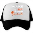 Graduation Shirt High School And College For Sleepy Graduate Trucker Cap