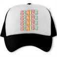Groovy Senior Graduation Cute Groovy Senior Class Of 2024 Trucker Cap