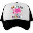 Happy Last Day Of School Coquette Bow Graduation Girls Kids Trucker Cap