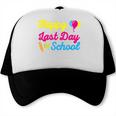Happy Last Day Of School Graduation Teacher Students T-Shirt Trucker Cap