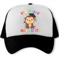 Kids 8th Grade Nailed It Monkey Graduation Trucker Cap
