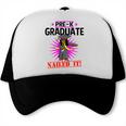 Kids Pre K Graduation Flossing Girl Nailed It Graduate Girls Trucker Cap