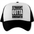Kids Straight Outta Kindergarten Shirt Boy Girl Graduation Trucker Cap