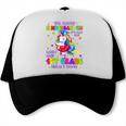 Kindergarten Graduation 2025 Graduate Girls Unicorn 1st Grad Trucker Cap