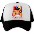 Kindergarten Graduation Level Complete Gamer Graduation Kids Trucker Cap