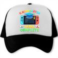 Kindergarten Level Complete Graduation Class 2025 Gamer Boys Trucker Cap