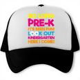 Last Day Pre-K Kindergarten Here I Come Graduation T-Shirt Trucker Cap