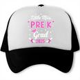 Little Miss Pre-K Grad 2025 Coquette Preschool Graduation Trucker Cap