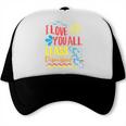 I Love You All Class Dismissed Teacher School Graduation Men Women Girls Kids Trucker Cap