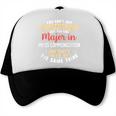 Mass Communication Major Student Shirt Graduation Trucker Cap