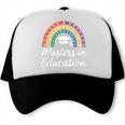 Masters Degree In Education Graduation Matching Graduate Trucker Cap