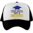 Masters Degree Proud Dad Graduation Shirt MBA Social Work Trucker Cap