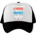 Masters In Education Degree Graduation Women MeD Trucker Cap