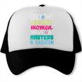 Masters In Education Degree Graduation Women MeD Trucker Cap