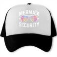 Mermaid Security Mom Dad Family Trip Cruise Sea Event Trucker Cap