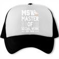 MSW Est 2026 Masters Of Social Work Graduation Social Worker Trucker Cap