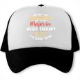 Music Therapy Major Student Shirt Graduation Trucker Cap