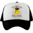 Peace Out Preschool Graduation Last Day Teachers Boys Girls Trucker Cap