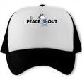 Peanuts Graduation Peace Out Snoopy Woodstock Trucker Cap