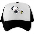 Peanuts Graduation Squad Snoopy Woodstock Raglan Baseball Tee Trucker Cap