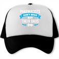 Pharmacy Graduation Pharmacist Pharmd Parent Grad Dad Brag Trucker Cap