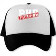 PHD Nailed It Graduation Doctorate Graduate Trucker Cap