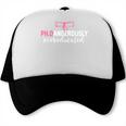 PhD Shirt Dangerously Overeducated Graduation Trucker Cap