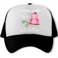Pink I Graduated From Elementary Graduation Trucker Cap