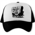Please Be Patient With Me I'm From The 1900s Covered Wagon Trucker Cap