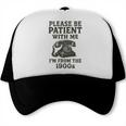 Please Be Patient With Me I'm From The 1900s Funny Premium Tri-Blend Trucker Cap