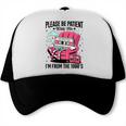Please Be Patient I'm From The 1900s Retro Cassette Trucker Cap Please Be Patient I'm From The 1900s Retro Cassette Trucker Cap