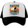 Please Be Patient With Me I'm From The 1900s Women Men Raglan Baseball Tee Trucker Cap
