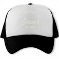 Promoted To Senior Est 2025 High School College Graduation Premium Trucker Cap